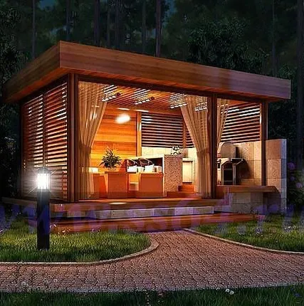 Фото №0 Изготовление красивых беседок