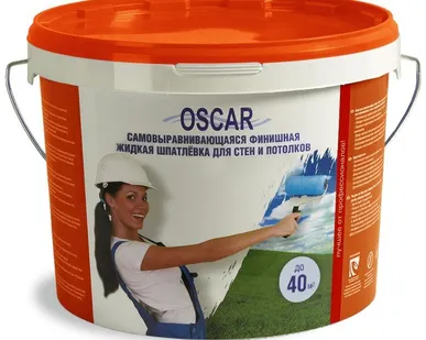фото Финишная жидкая шпатлевка Oscar 14кг
