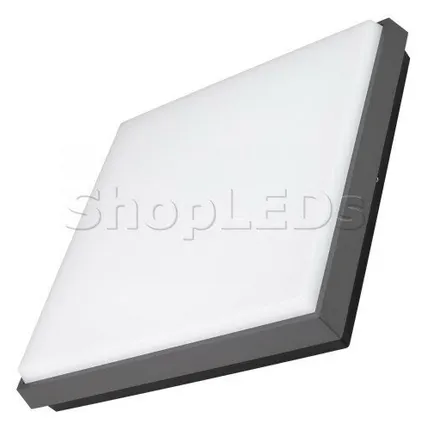 Фото №0 Arlight Светильник LGD-AREA-S300x300-30W Warm3000 (GR, 110 deg, 230V)