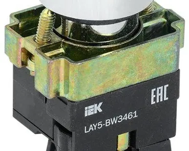 фото Кнопка LAY5-BW3461 с подсв. красн. 1з ИЭК BBT50-BW-K04