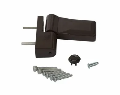 фото Петля дверная Elementis серия IQ-Plus, коричневая 16-19 мм