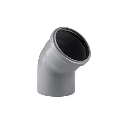 Фото №0 Отвод ВК ПП 110х45, серый,РТП