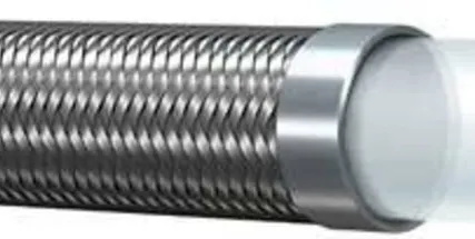 Фото №0 Шланг PTFE (тефлон), гладкий, 1 оплетка, DN 5/16'' (150 бар)