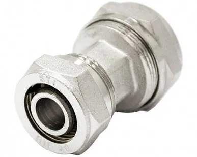 фото Муфта обжимная SR 32х26, латунная переходная