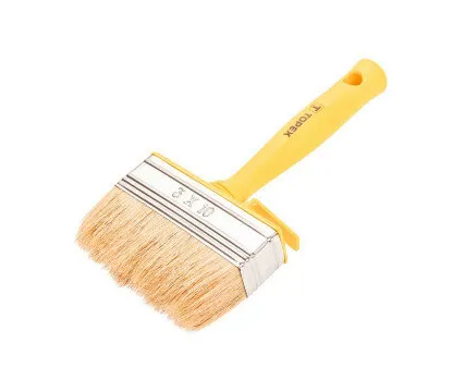 Фото №0 Кисть макловица TOPEX 170x70 мм, пласт.ручка, щетина - полипропилен