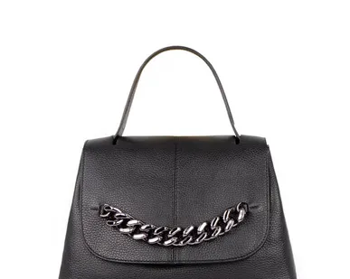 фото Черная сумка-трапеция Ницца с цепью TJ COLLECTION YG 5329912 BLZ