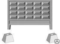 фото Плита забора ПО 4м-1