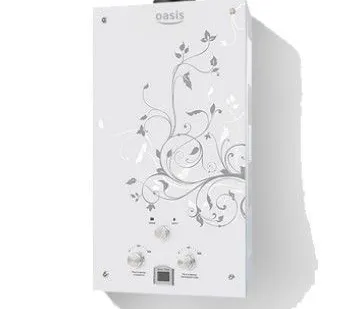 фото Газовый проточный водонагреватель «Oasis серия Glass Glass ZG20»