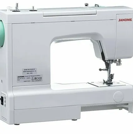 Фото №0 Швейная машина Janome SE 7522, белый/бирюзовый