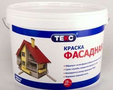 фото Краска ВД-АК-С 101 фасадная, белая 25кг