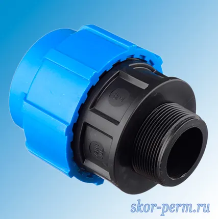 Фото №1 Муфта НР 63х2 ПНД