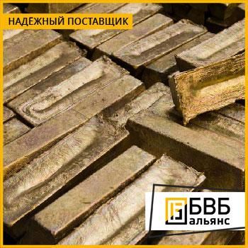 Фото №0 Чушка бронзовая БрА10Ж3Р рафинированная