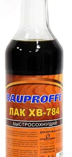 фото Лак BAUPROFFE Лак мебельный BAUPROFFE ХВ-784 Орех 0,5 л