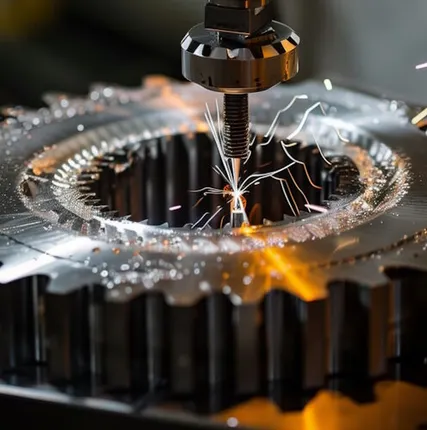 Фото №0 Изготовление звездочек, шкивов, зубчатых ремней, прямозубых цилиндрических шестерен, шлицев, шпоночных пазов из токопроводящих материалов любой твердости на электроэрозионном станке