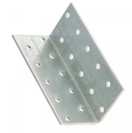 Фото №0 Уголок крепежный 40х40х120х2мм цинк