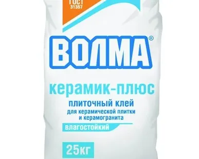 фото Клей для плитки Волма - Керамик+ 25кг