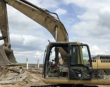 фото Аренда гусеничного экскаватора Caterpillar 319C, Москва