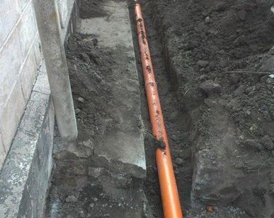 фото Канализационные работы