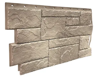 фото Фасадная панель FINEBER Камень природный, песочный