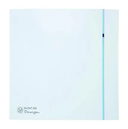 Фото №0 Накладной вентилятор SILENT 300 CHZ PLUS Design 3C белый с обратным клапаном Soler&Palau