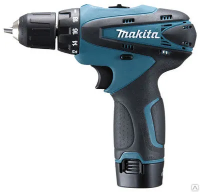 Фото №0 Аккумуляторная дрель-шуруповерт Makita DF330DEW