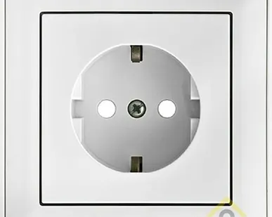 фото Розетка 1-м СП W59 16А с защ.шт. бел. SchE RS16-152-18АКЦИЯ!