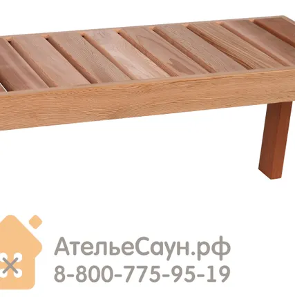 Фото №2 Скамейка для сауны Sawo 521-D (кедр)