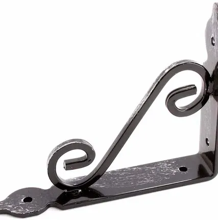 Фото №0 Кронштейн декор. античный серебряный 190*140