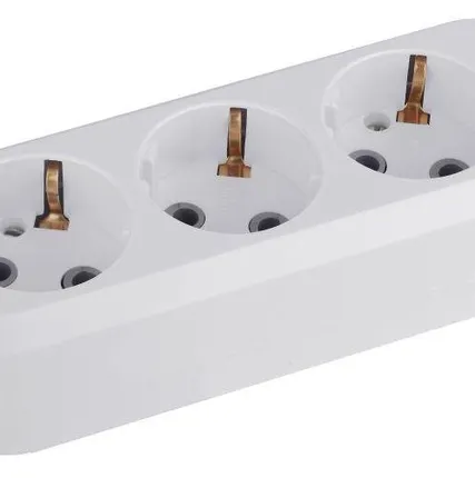 Фото №0 Колодка удлинителя KX-3e 3-м с зазeмл. ЭРА Б0028338