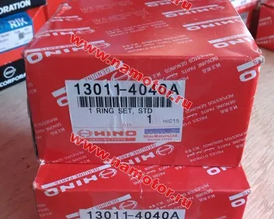 фото Кольца поршневые HINO STD J08E /J07E 13011-4040A