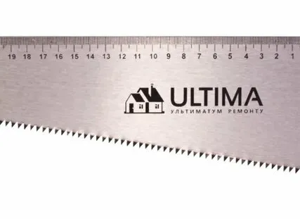 Фото №0 Ножовка по дереву Lite, 400мм каленный зуб, пластиковая рукоятка Ultima (Ультима)