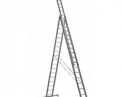 фото Лестница трехсекционная профессиональная Алюмет P3 9318