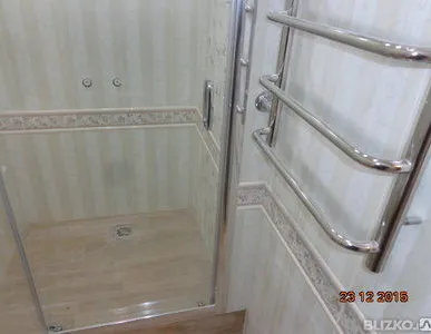 фото Установка полотенцесушителя