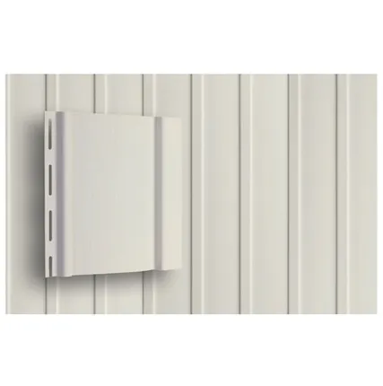 Фото №0 Сайдинг Вертикальный Grand Line Standart белый (3,0м)