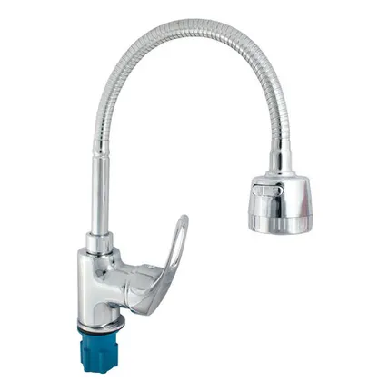 Фото №0 Смеситель для кухни VODEN/CALORIE 9924 А03, с гибким изливом