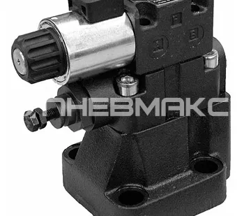 фото RQM5-P6/A/M/60N-D24K1/CM - Клапан предохранительный с электрическим управлением с разгрузкой, давление настройки 10-350 Бар, расход 400 л/мин, 1 установленное значение давления и разгрузка при отключенном электромагнитном клапане, 24V DC