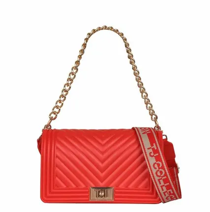 Фото №0 Красная сумка на цепочке Санта-Моника TJ COLLECTION XB 5236824 RDZ
