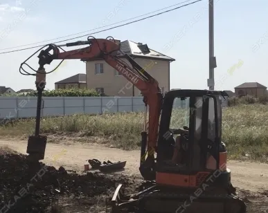 фото Аренда мини-экскаватора Hitachi ZX35, Краснодар