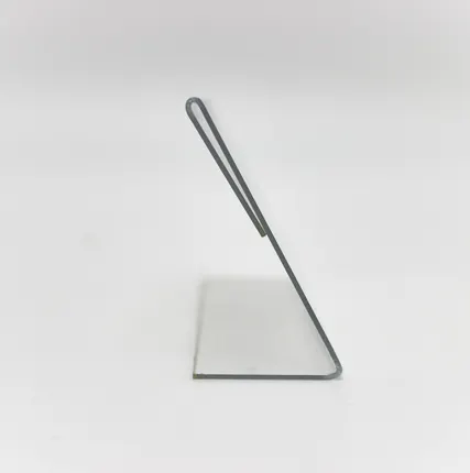 Фото №0 Ценникодержатель горизонтальный 100*60мм (пэт 1,0)