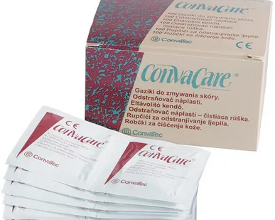 фото Cалфетки для стомы удаляющие адгезив №100 КонваКеа