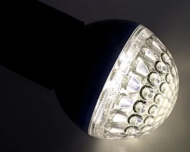 фото Лампа светодиодная 9LED шар E27 d50 тепл. бел. Neon-Night 405-216