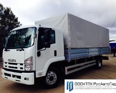 фото ISUZU FSR 90 с бортовой платформой