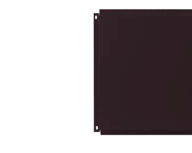 фото Фасадные кассеты Кровля Сервис Фирменная 340 Серо-коричневый 0,65 мм