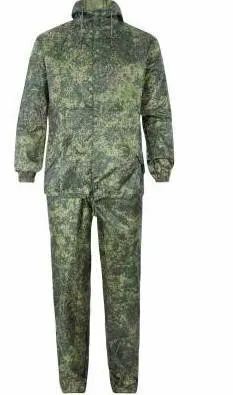 Фото №0 Костюм влаговетрозащитный (ВВЗ) зеленый пиксель