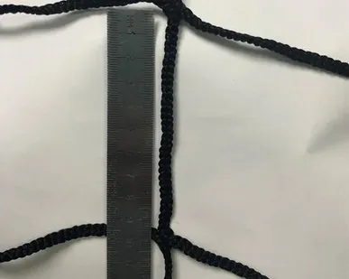 фото Сетка заградительная 100*100мм д.2,6мм Черный