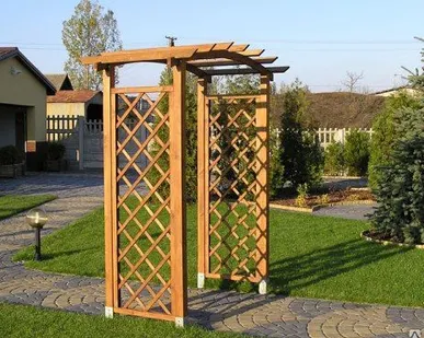 фото Перголы деревянные
