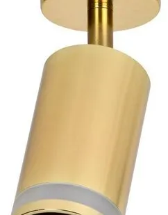 фото Светильник 4006 настенно-потолочный под лампу GU10 золото IEK LT-USB0-4006-GU10-1-K22