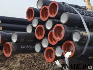 фото Труба чугунная оцинкованная ВЧШГ ДУ 400 L=6м ГОСТ 9583-75