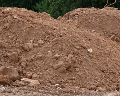 фото Котлованная земля -грунт. суглинок дешёвая земля