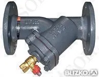 Фото №0 Danfoss, Фильтр Сетчатый Fvf Со Сливн. Краном, Фланцевый, Чугун, Ду 15, Ру=